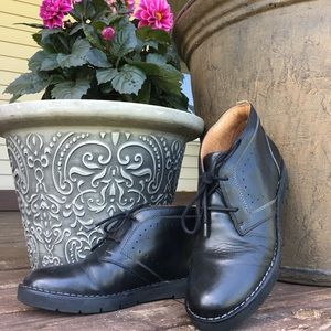 Clarks Black Leather Boot